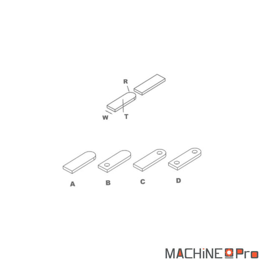 Accessoire pour Poinçonneuse MX340G NARGESA : Matrice à oreille R1