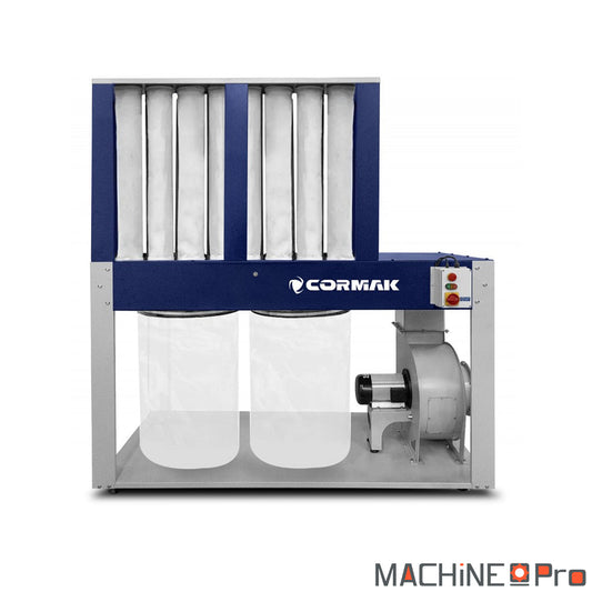 Aspirateur à poussières et copeaux de bois CORMAK DCV7500E Cormak