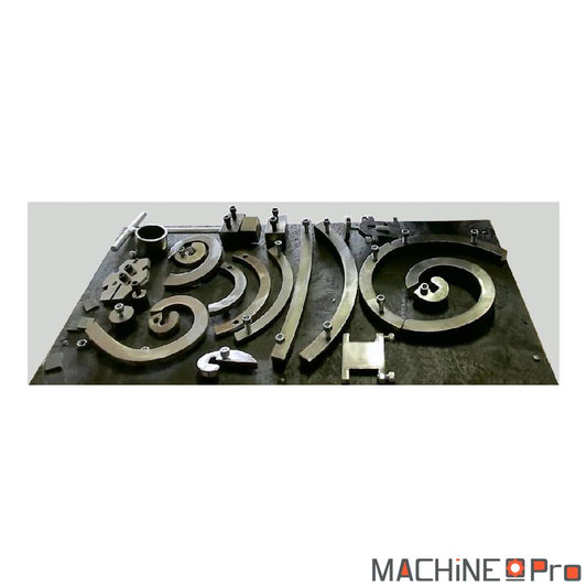 Torsadeuse plieuse cintreuse à volutes MetalPro CT-600 - vue détaillée