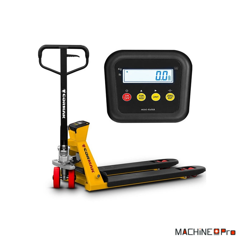 Transpalette avec balance électronique CORMAK SP2500E2