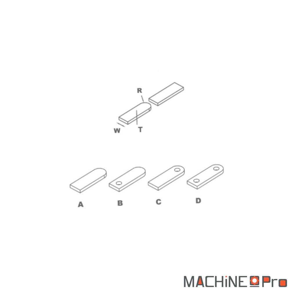 Accessoire pour Poinçonneuse MX340G NARGESA : Matrice à oreille R1 - 2