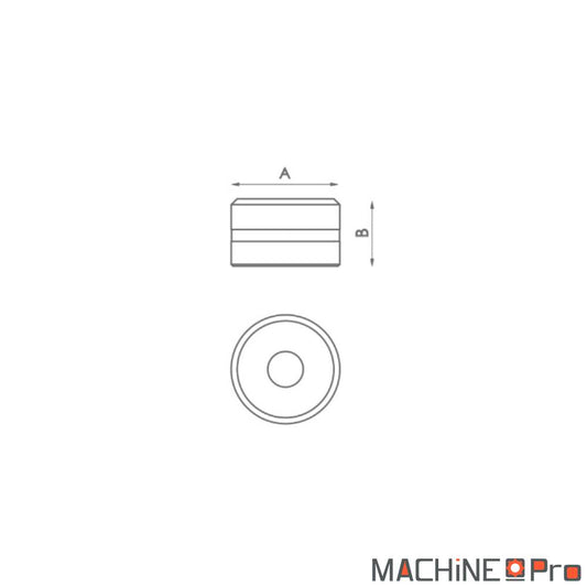 Accessoire pour Poinçonneuse MX340G NARGESA : Matrice ronde