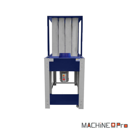 Cormak DCV6500E vue latérale châssis mécano-soudé peint époxy avec trémie