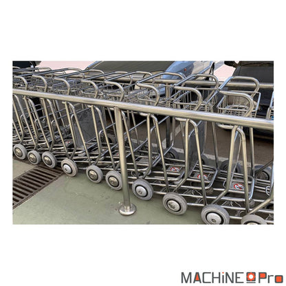 Mécanisme de pliage galets supérieur et inférieur tube inox 304L Nargesa CC60