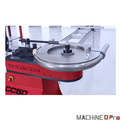 Programmation séquence multi-coups sur écran tactile cintreuse Nargesa CC60