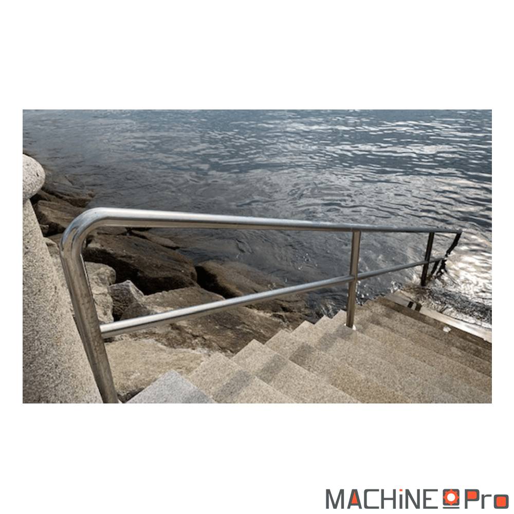 Vue de profil cintreuse CC60 dimensions 630 x 1000 x 1150 mm poids 365 kg