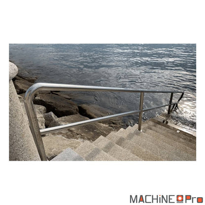 Vue de profil cintreuse CC60 dimensions 630 x 1000 x 1150 mm poids 365 kg