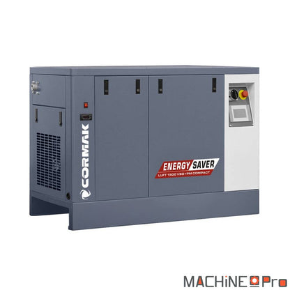 Compresseur à vis LUFT 1500 VSDPM COMPACT CORMAK + Sécheur d'air N10S intégré - Gamme Energy Saver