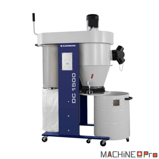 Extracteur cyclonique CORMAK DC1500 - 230V Cormak