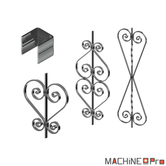 Matrice formage d'agrafes pour barres Nargesa pour PP200CNC