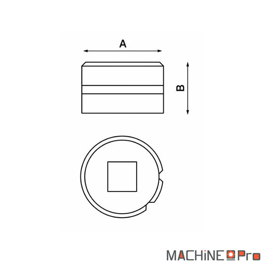 Matrices carrés standard Nargesa pour presse PP200CNC