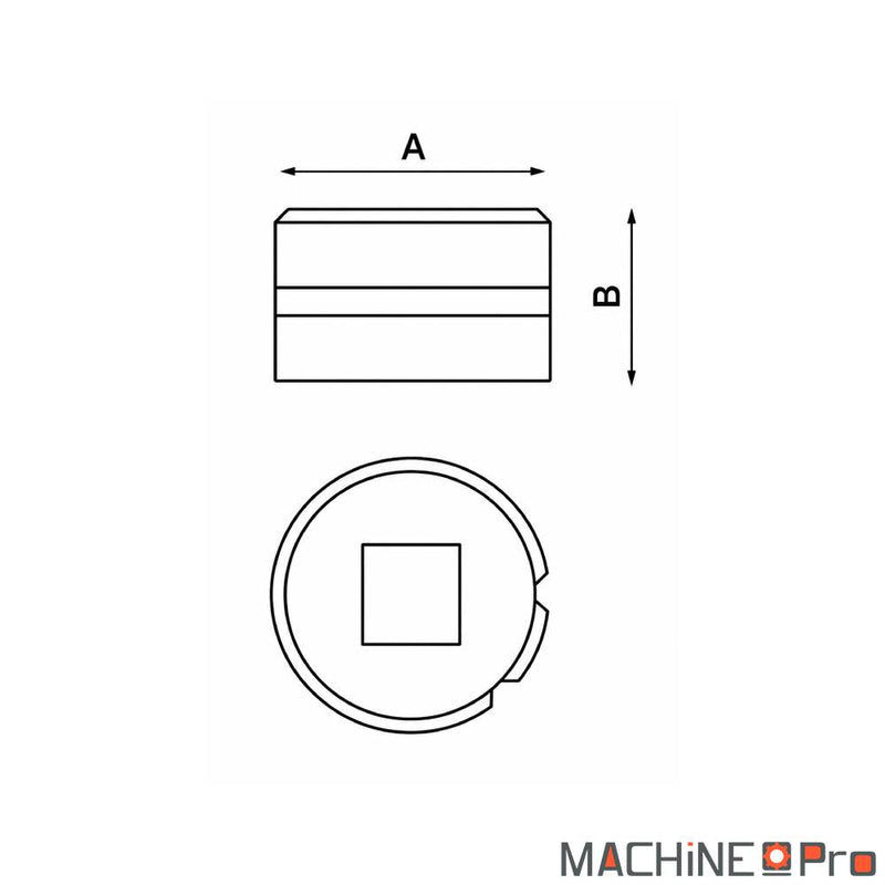 Matrices carrés standard Nargesa pour presse PP200CNC