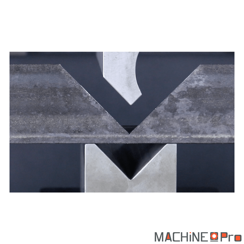 Encochage 90° tôle réglable jusqu'à 100x100x4 mm avec MX340G Nargesa