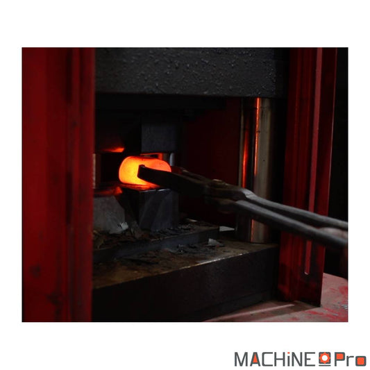 Vérin double effet 21 tonnes presse PV21 NARGESA pression 200 kg/cm² forgeage à chaud