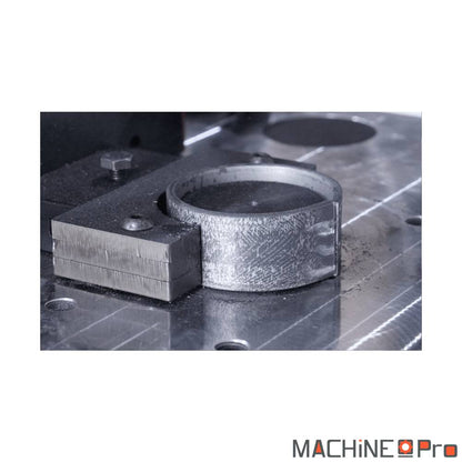 Exemple de pliage en série sur barreau plat PP200CNC Nargesa