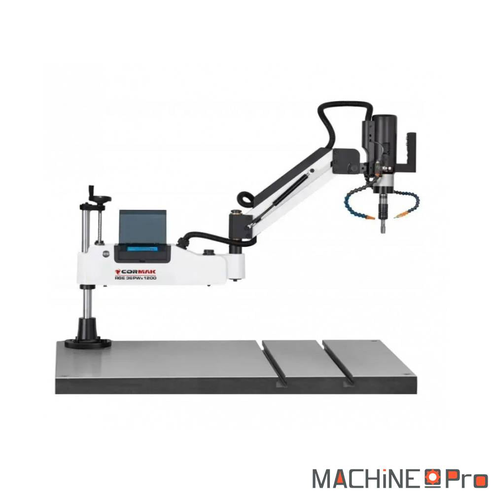 Taraudeuse CORMAK RGE36PWx1200 + adaptateur pour clé à douille Cormak