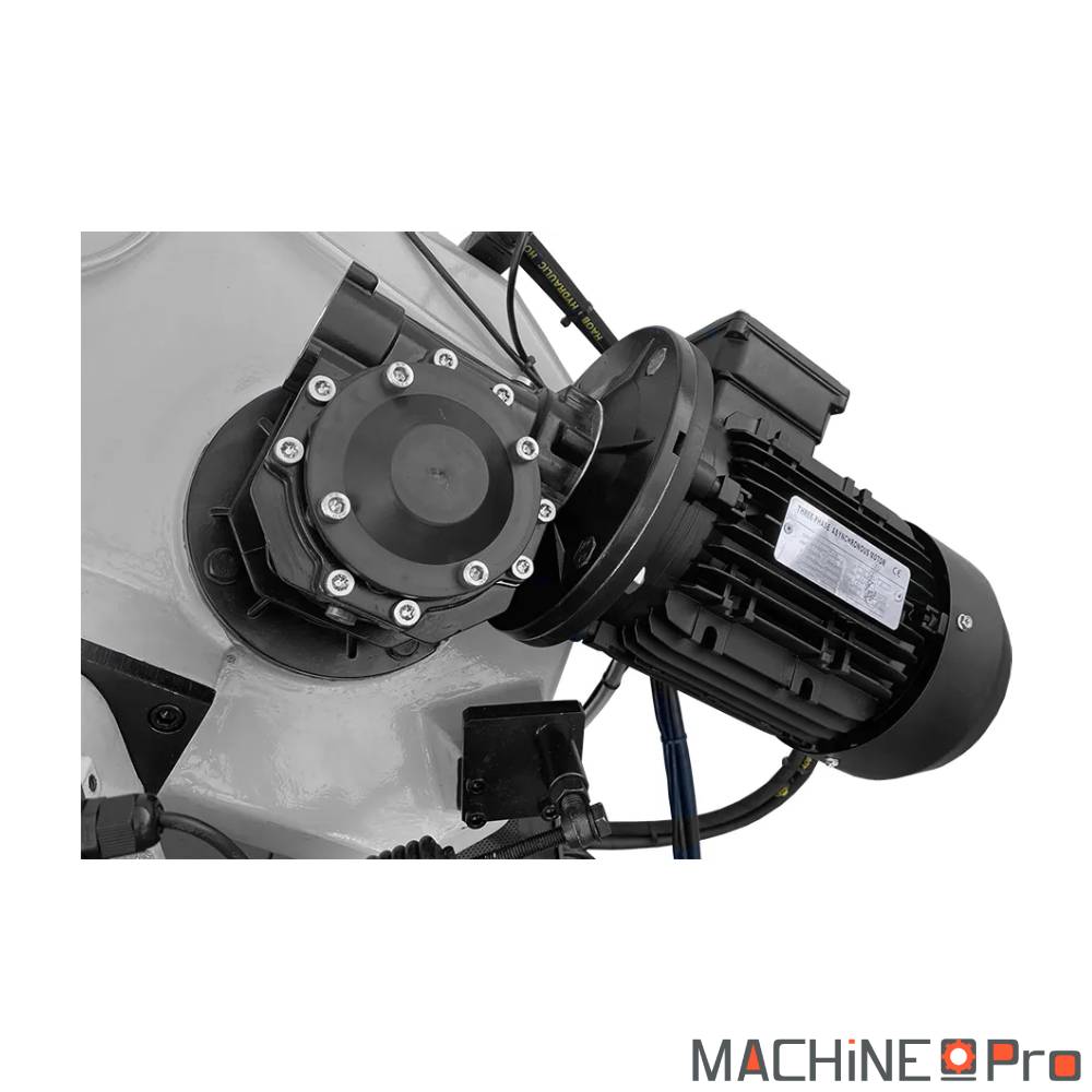 Scie à métaux METCOR BS315GF-JC - bac de lubrification et copeaux