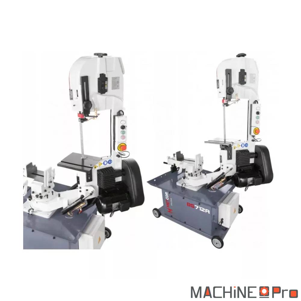 Scie à ruban pour métaux METCOR BS712R 400V - 4