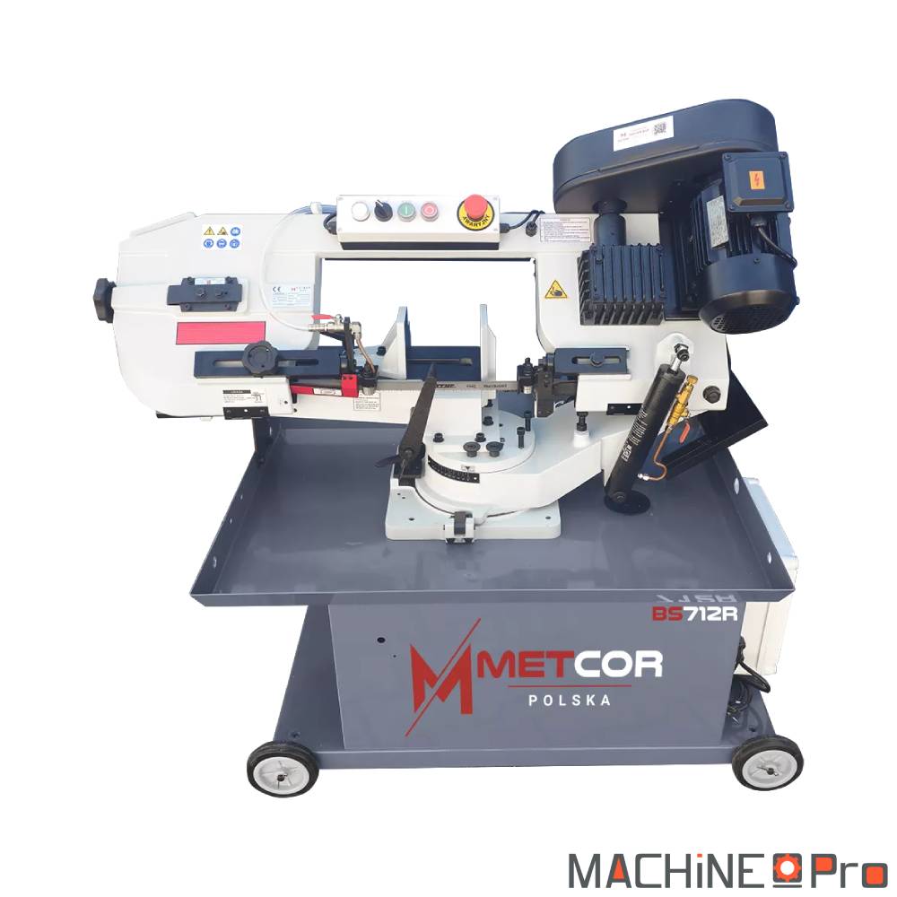 Scie à ruban pour métaux METCOR BS712R 400V - 3
