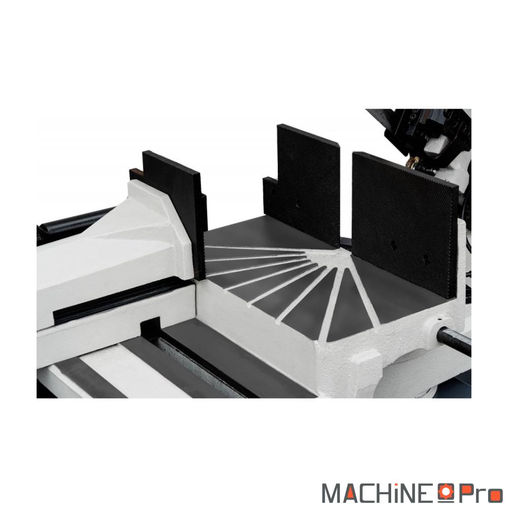 Scie à ruban CORMAK BS-370H archet orientable -45° à +60° pour coupes d'angle