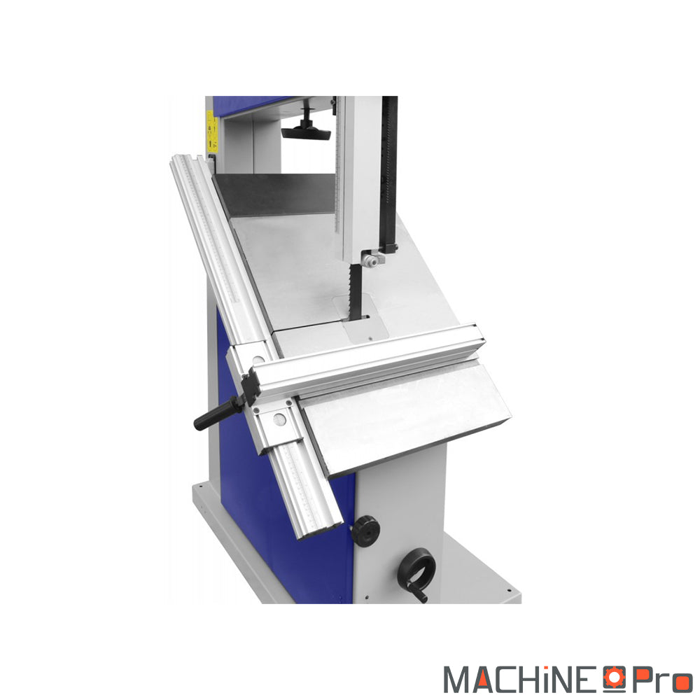 Vue arrière scie HBS700 avec raccords aspiration 100 mm