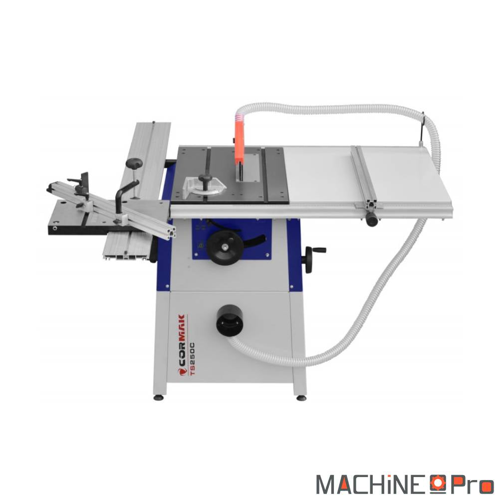 Scie circulaire sur table CORMAK TS250CL - 400V - 5