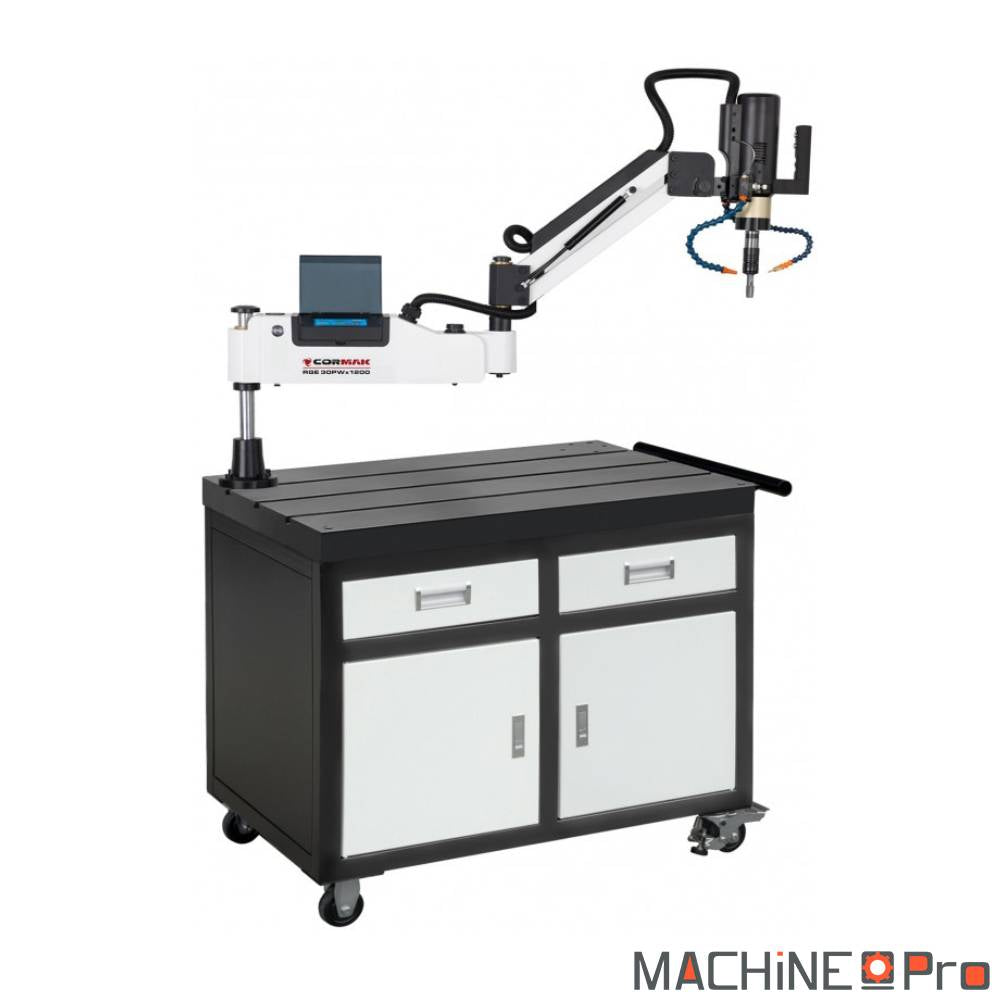 Taraudeuse CORMAK RGE30PW + adaptateur pour clé à douille Cormak