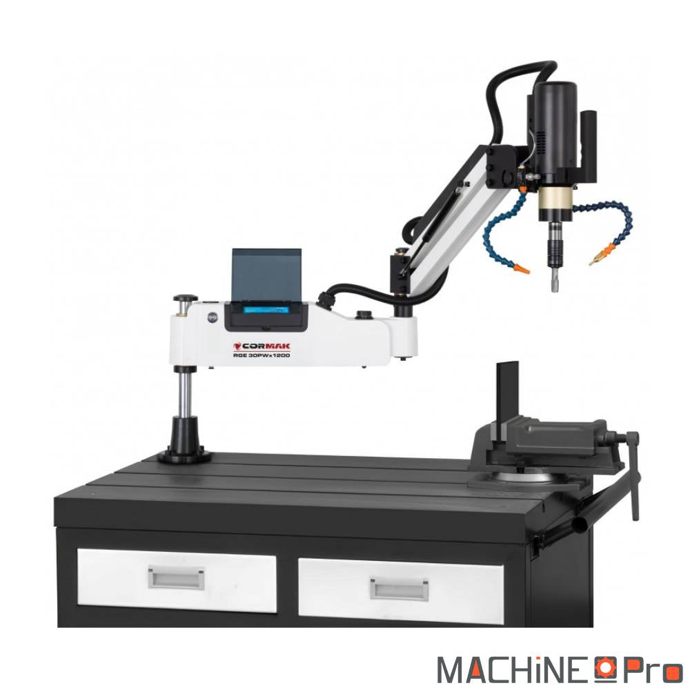 Taraudeuse CORMAK RGE30PW + adaptateur pour clé à douille Cormak