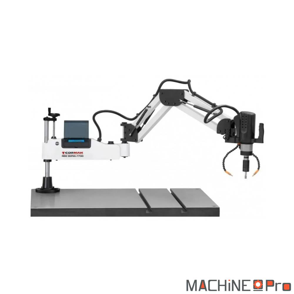 Taraudeuse CORMAK RGE36PWx1700 + adaptateur pour clé à douille Cormak