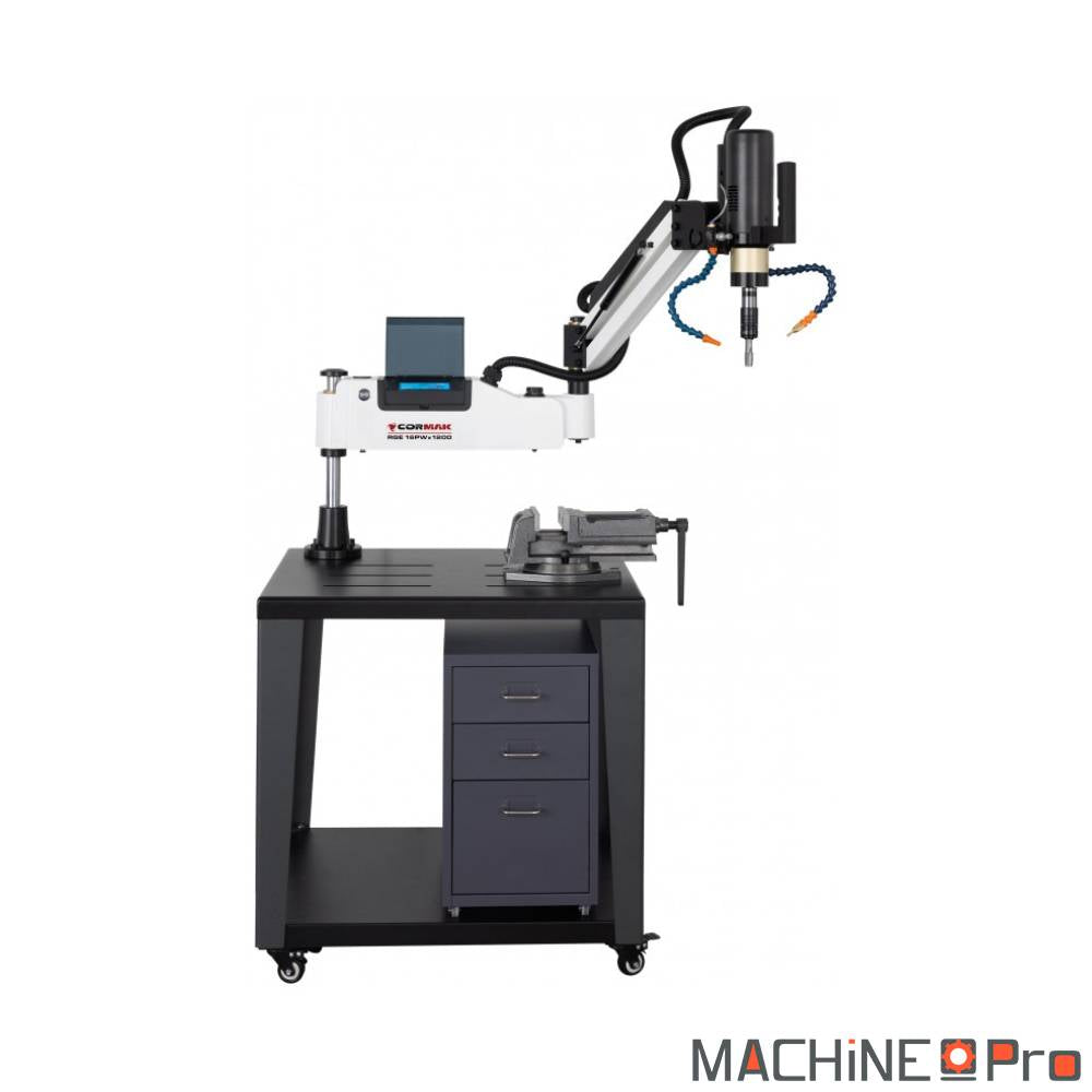 Taraudeuse CORMAK RGE16PW + adaptateur pour clé à douille Cormak