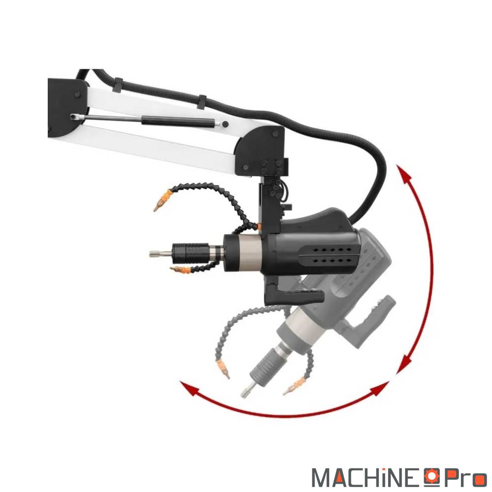 Taraudeuse CORMAK RGE36PWx1700 + adaptateur pour clé à douille - 5