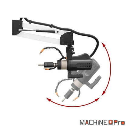 Taraudeuse CORMAK RGE36PWx1700 + adaptateur pour clé à douille - 5
