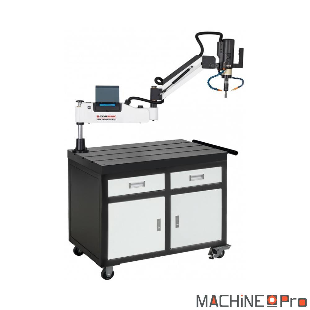 Taraudeuse CORMAK RGE16PW + adaptateur pour clé à douille Cormak