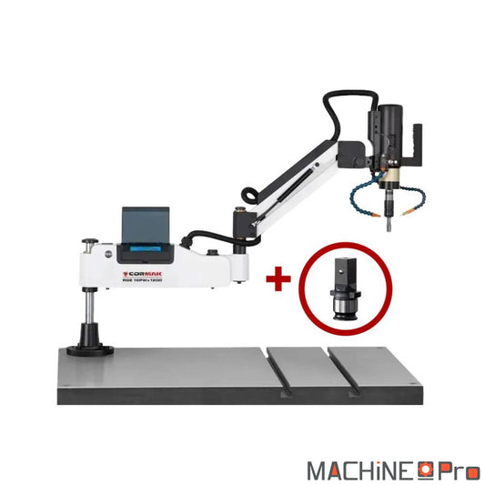 Taraudeuse CORMAK RGE16PW + adaptateur pour clé à douille