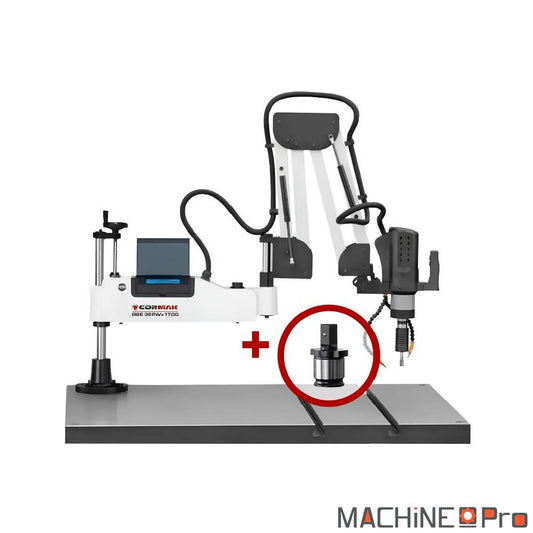 Taraudeuse CORMAK RGE36PWx1700 + adaptateur pour clé à douille Cormak