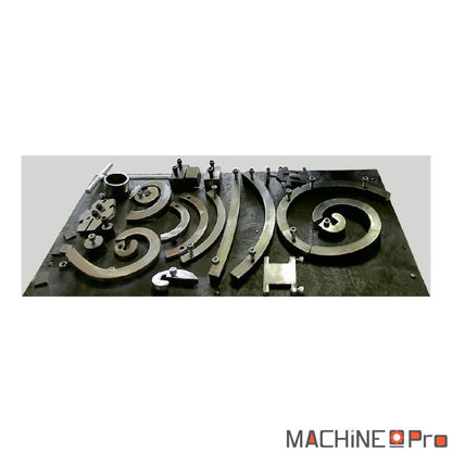 Torsadeuse plieuse cintreuse à volutes MetalPro CT-600 - vue détaillée
