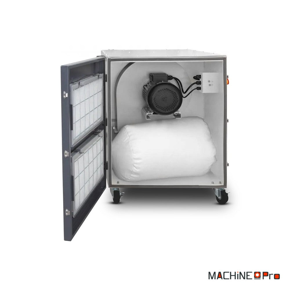 Aspirateur à copeaux & limailles métalliques CORMAK MDC1500 400V-6