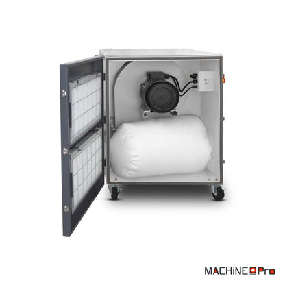 Aspirateur à copeaux & limailles métalliques CORMAK MDC1500 400V-6