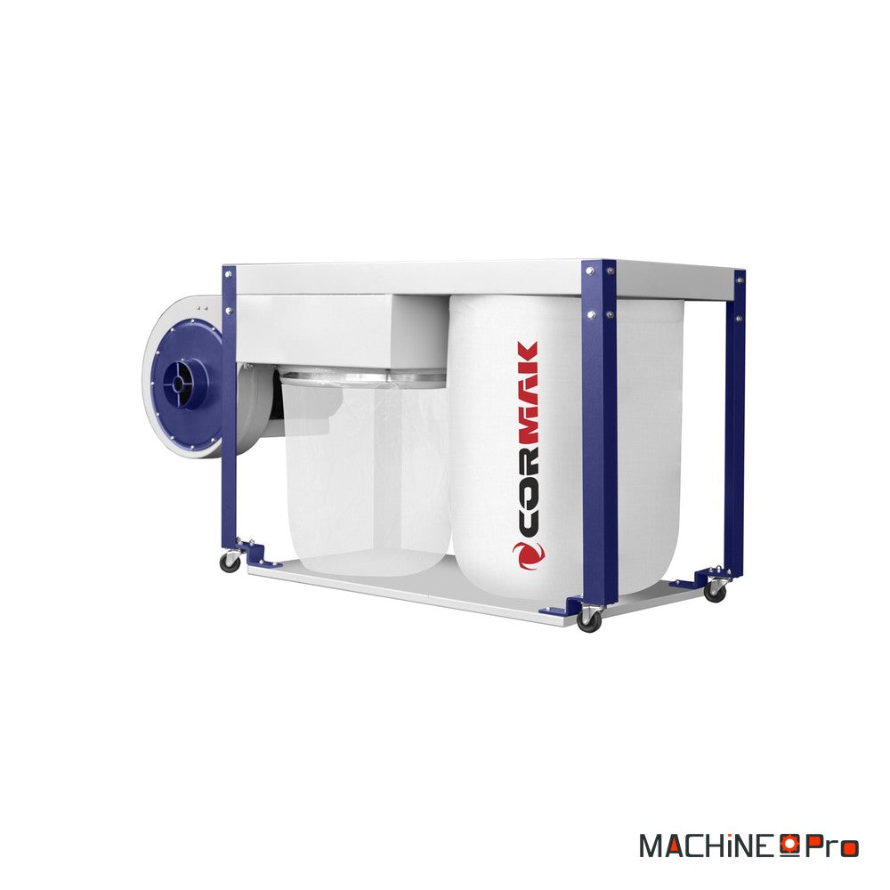Aspirateur à copeaux compact CORMAK DC2200P - 400V-3