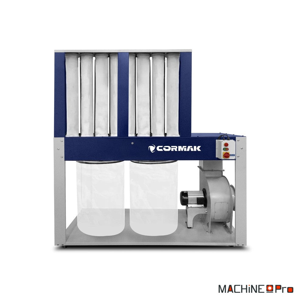 Aspirateur à poussières et copeaux de bois CORMAK DCV6000E-2