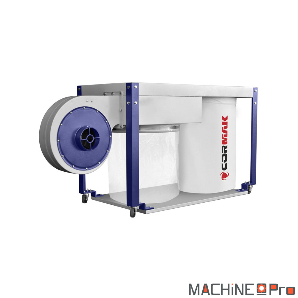Aspirateur à copeaux CORMAK DC2200 - 2200 m³/h - 1
