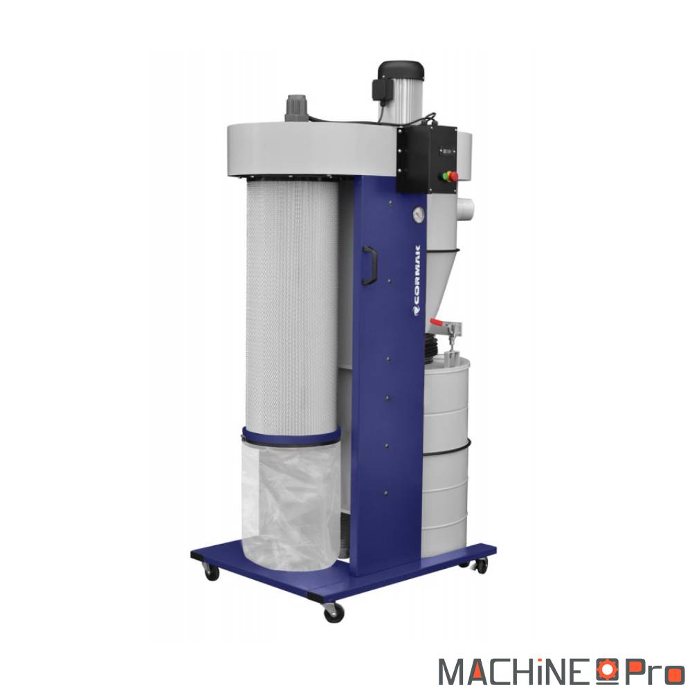 Aspirateur cyclone industriel CORMAK DC3000 7000 m³/h