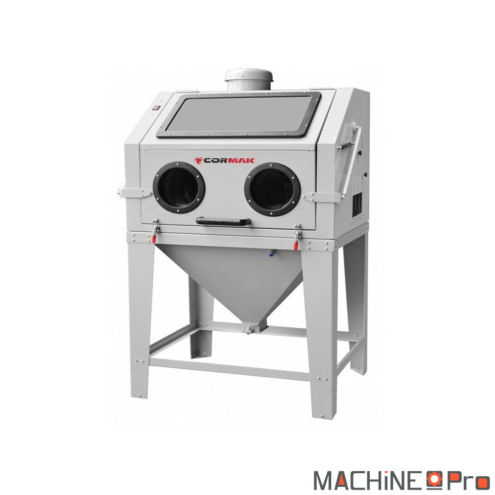 Cabine de sablage 350L CORMAK KDP350TOP avec aspiration DC15 - 2