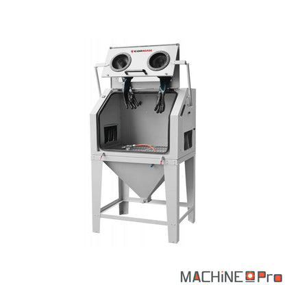 Cabine de sablage 350L CORMAK KDP350TOP avec aspiration DC15 Cormak