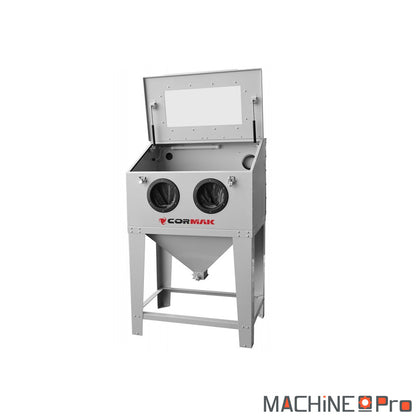 Cabine de sablage 220L CORMAK KDP220TOP avec aspiration DC23