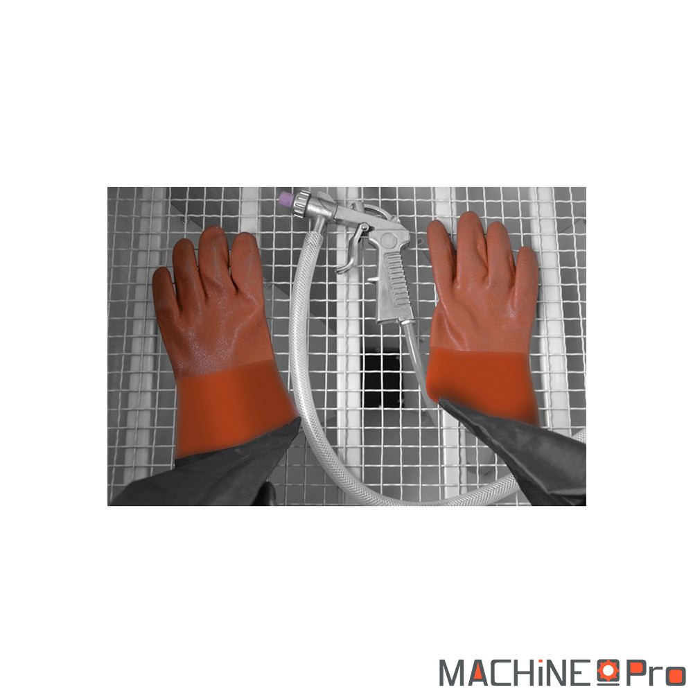 Cabine de sablage 220L CORMAK KDP220TOP avec aspiration DC23 Cormak