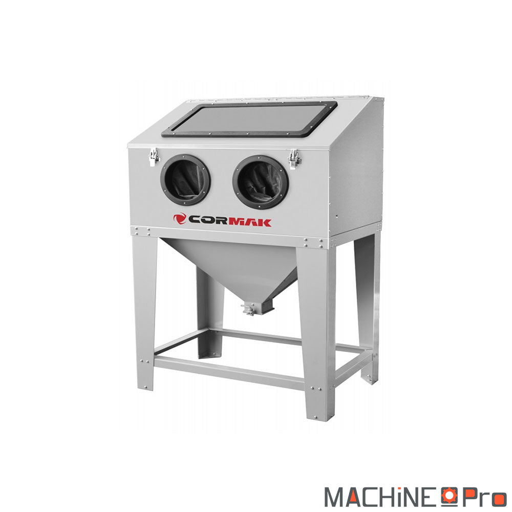 Cabine de sablage 220L CORMAK KDP220TOP avec aspiration DC23