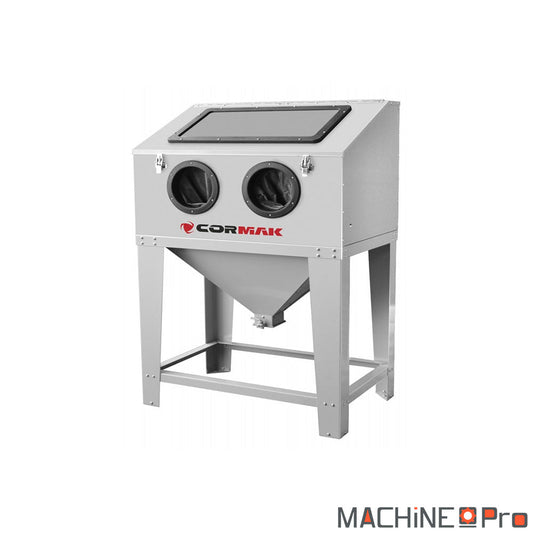 Cabine de sablage 220L CORMAK KDP220TOP avec aspiration DC23 Cormak