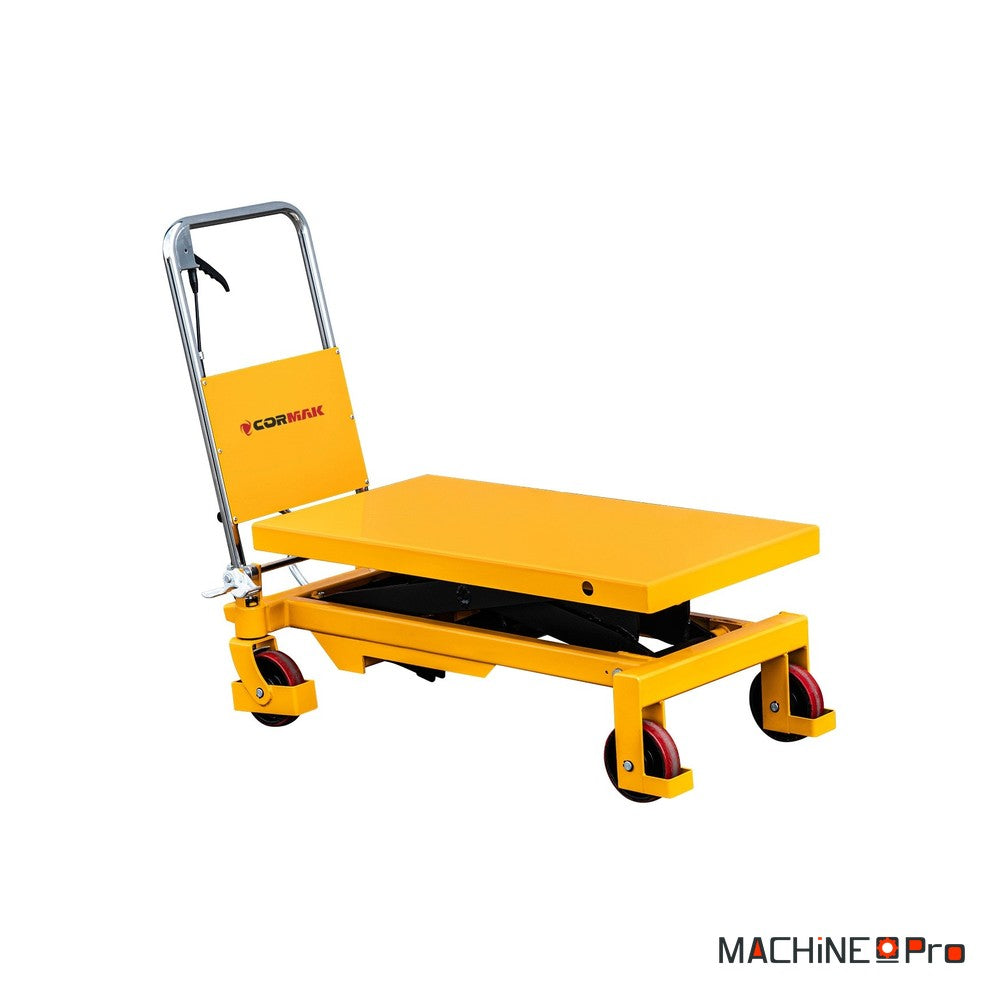 Chariot à plateau élévateur à ciseaux 1000 kg CORMAK TA100-3