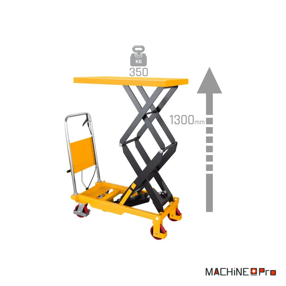 Chariot à plateau élévateur à ciseaux 350 kg CORMAK TA3510-1